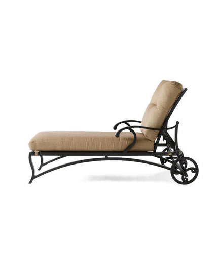 Mallin Volare Cushion Adjustable Chaise Lounge VO-815 - Autumn Rust / Rochelle Spice