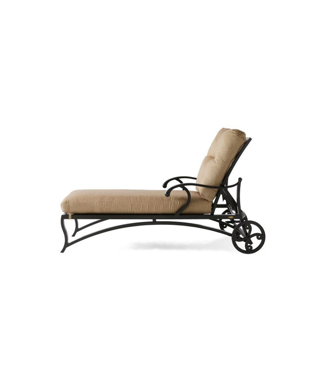 Mallin Volare Cushion Adjustable Chaise Lounge VO-815 - Autumn Rust / Rochelle Spice