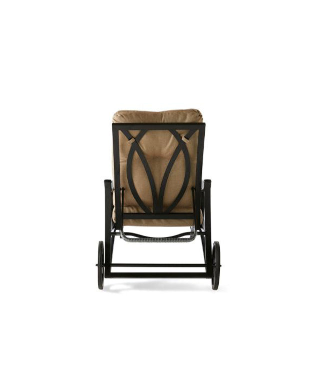 Mallin Volare Cushion Adjustable Chaise Lounge VO-815 - Autumn Rust / Rochelle Spice