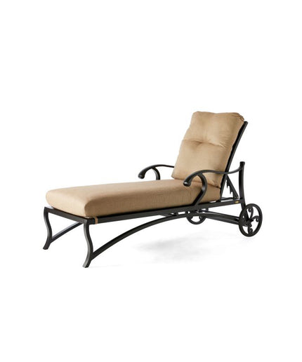 Mallin Volare Cushion Adjustable Chaise Lounge VO-815 - Autumn Rust / Rochelle Spice