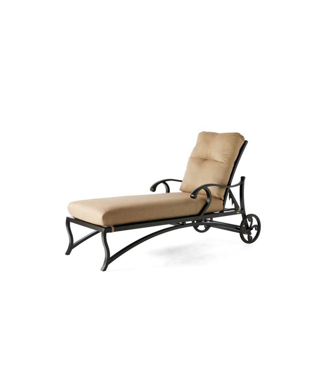 Mallin Volare Cushion Adjustable Chaise Lounge VO-815 - Autumn Rust / Rochelle Spice