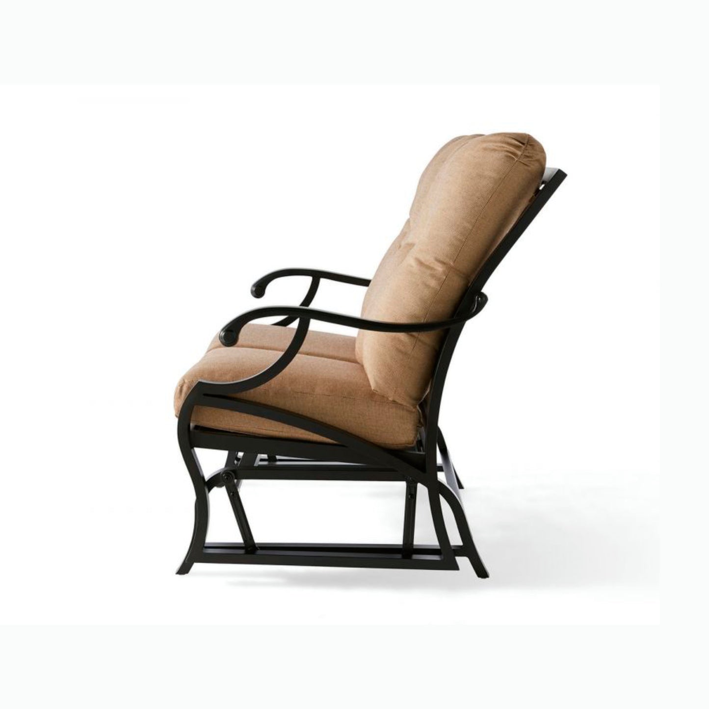 Mallin Volare Cushion Love Seat Glider VO-856 - Autumn Rust / Rochelle Spice