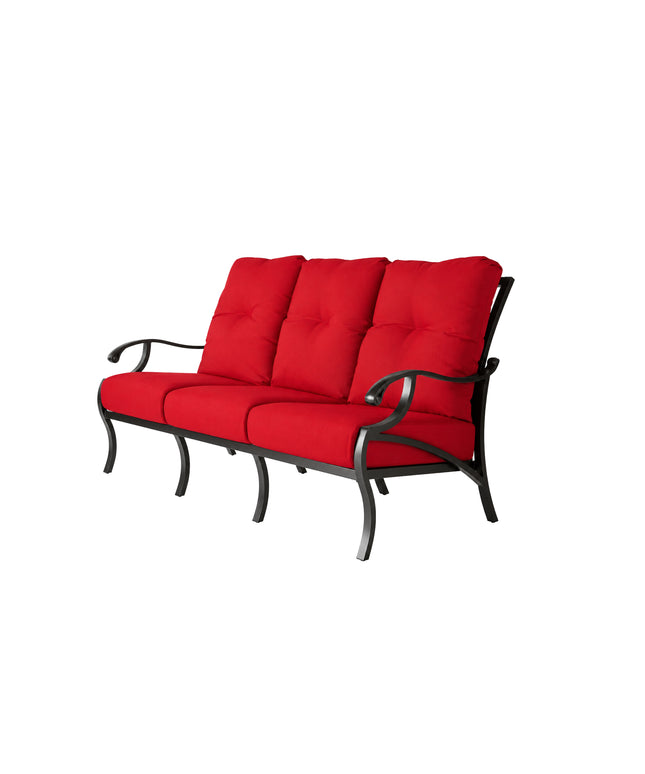 Mallin Volare Cushion Sofa VO-881 - Autumn Rust / Flagship Ruby