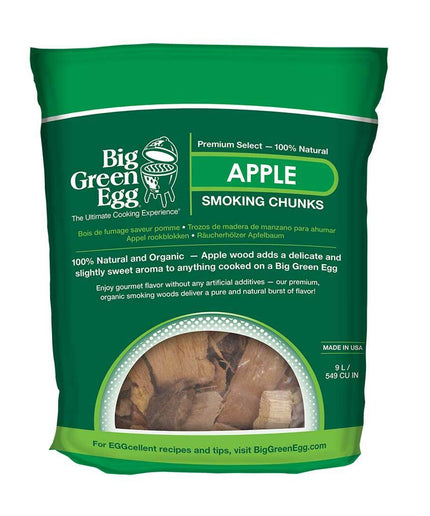 Big Green Egg Smoking Chunks, Apple (9 L) 114617