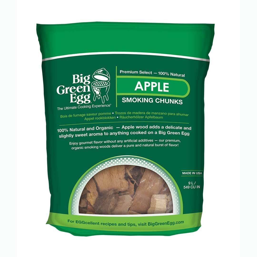 Big Green Egg Smoking Chunks, Apple (9 L) 114617