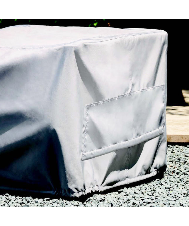 Woodard 33.5"W x 36"D x 33"H Lounge Chair Medium Protective Cover CVR-LG2 - Grey