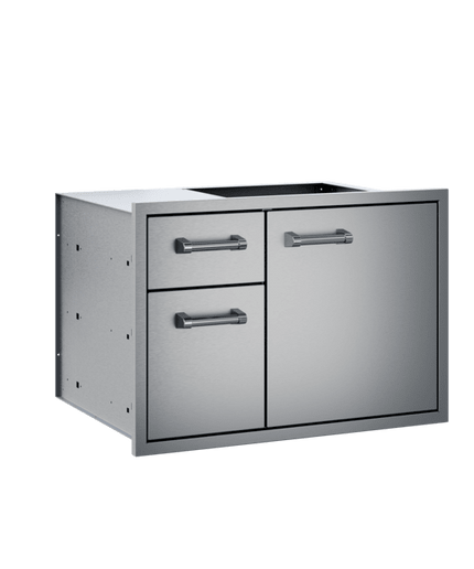 30" Delta Heat 2-Drawer-Door Combo DHDD302-B