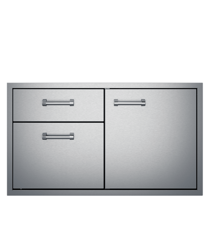 36" Delta Heat 2-Drawer-Door Combo DHDD362-B