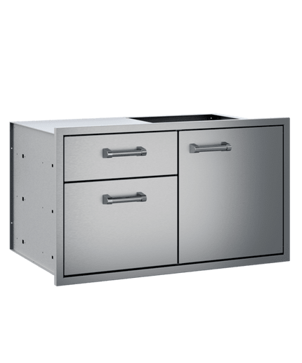 36" Delta Heat 2-Drawer-Door Combo DHDD362-B