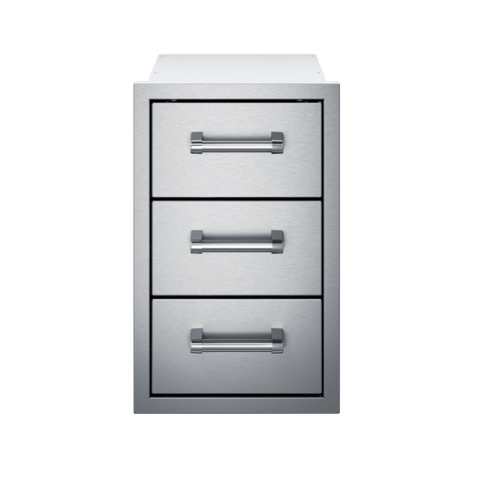 13" Delta Heat Triple Access Drawer DHSD133-B
