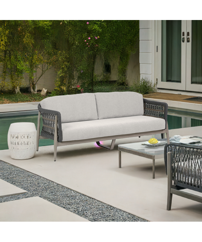 Ratana Coconut Grove 2.5-Seater Sofa FN60103 - Metz Dove