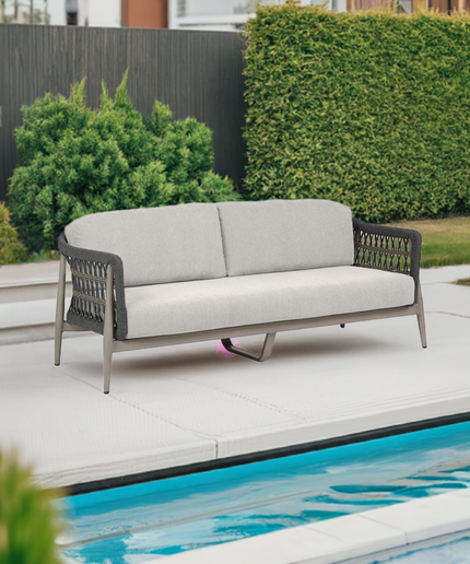Ratana Coconut Grove 2.5-Seater Sofa FN60103 - Metz Dove