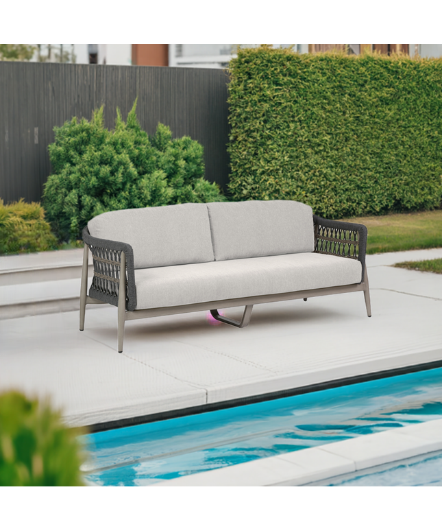 Ratana Coconut Grove 2.5-Seater Sofa FN60103 - Metz Dove
