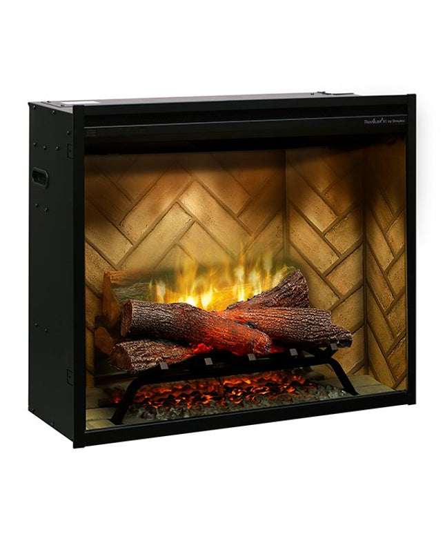 30" Dimplex Revillusion® Electric Fireplace Herringbone 500002388