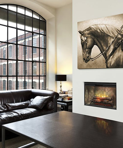 36" Dimplex Revillusion® Electric Fireplace Herringbone 500002400