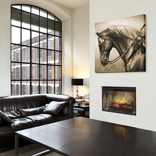 36" Dimplex Revillusion® Electric Fireplace Herringbone 500002400