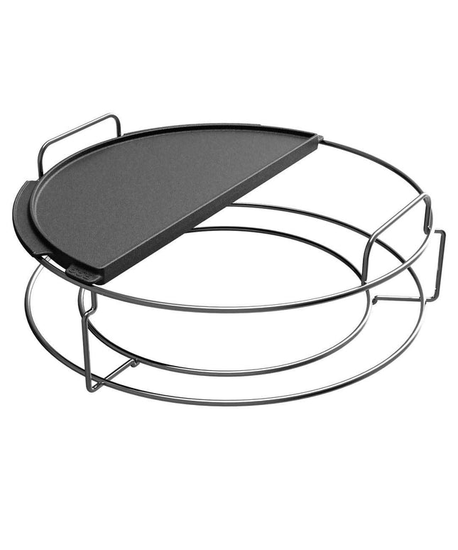 Big Green Egg Half Moon Cast Iron Plancha (2XL, XL) 122995