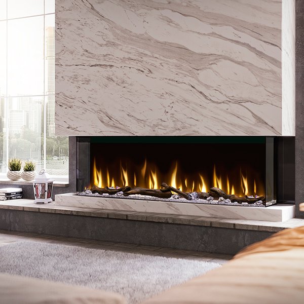 60" Dimplex Ignite® Bold Built-in Linear Electric Fireplace XLF6017-XD