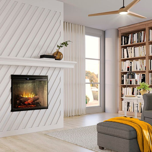30" Dimplex Revillusion® Electric Fireplace Weathered Concrete 500002389