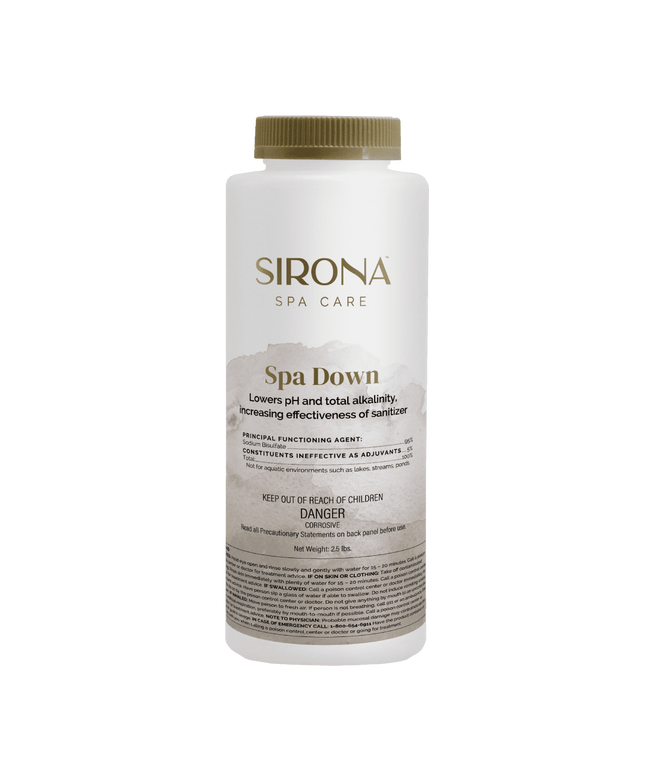 Sirona™ Spa Down: pH Decreaser for Hot Tub 82104