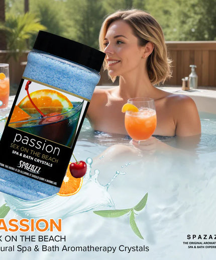 Spazazz 17 oz Passion Sex On The Beach Spa & Bath Crystals SPZ-503