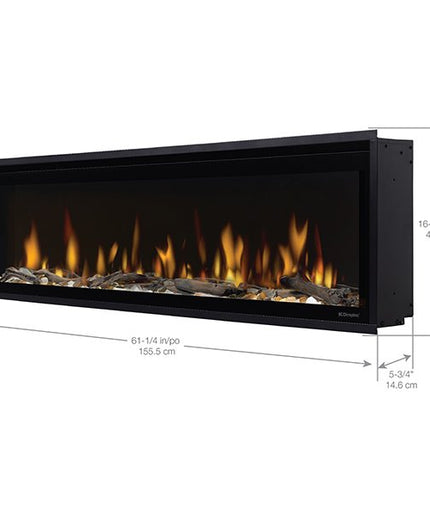 Dimplex Ignite Evolve 60" Built-In Linear Electric Fireplace EVO60