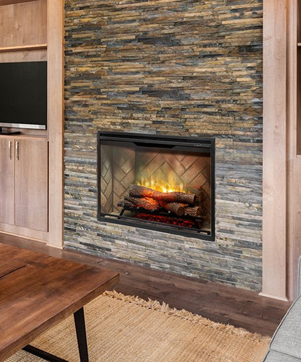 36" Dimplex Revillusion® Electric Fireplace Herringbone 500002400